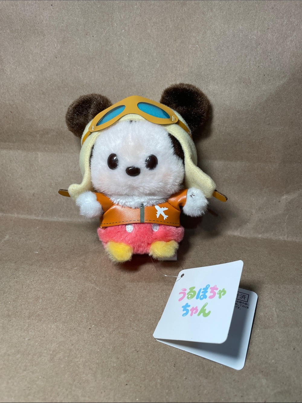 NWT Disney Japan Haneda Airport pilot Micky Mouse collectible plush